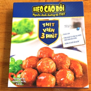 Thịt viên 3 phút heo cao bồi