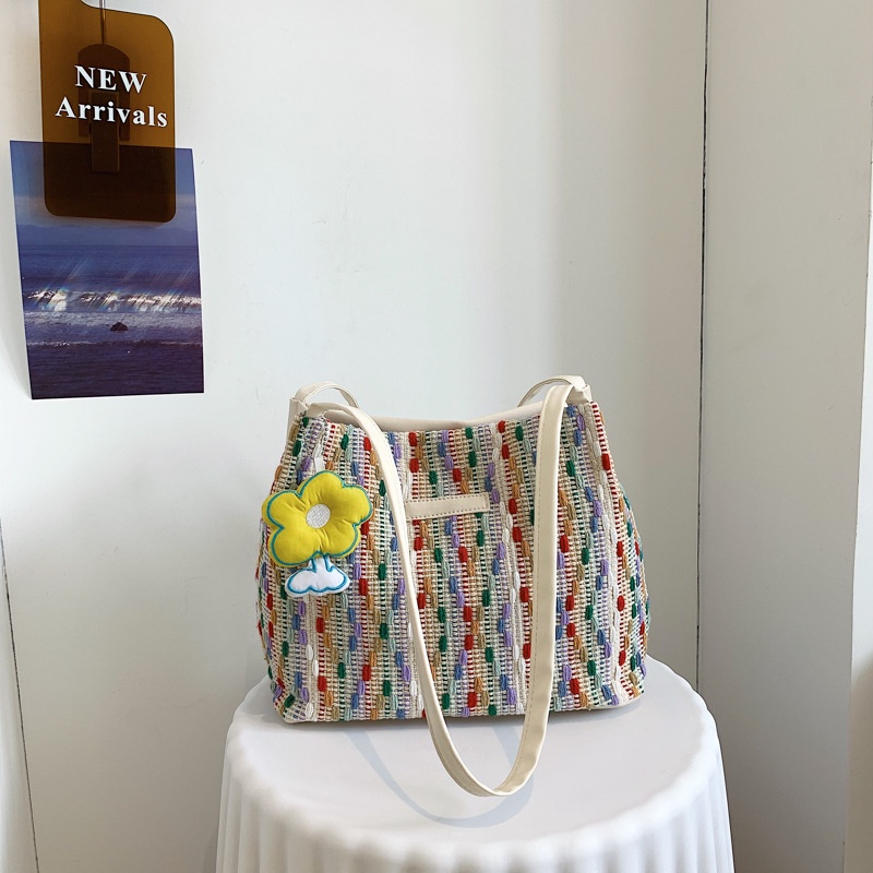 Túi Xách Cỡ Lớn Phối Màu Tương Phản Thời Trang Cho Nữ