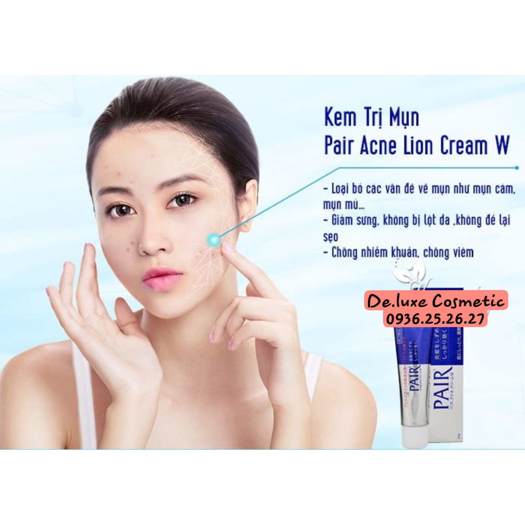 Kem ngừa mụn Pair Acne W Cream Nhật Bản - Kem mụn PAIR Nhật Bản 24gr sạch mụn chỉ trong 7 ngày | BigBuy360 - bigbuy360.vn