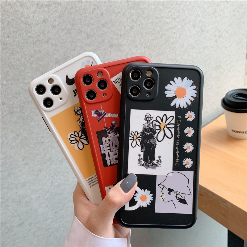 Ốp iPhone họa tiết Hoa G-Dragon dành cho iPhone 7 Plus/8 Plus/X/Xs Max/11/11 Pro Max - Mèo Ú Case