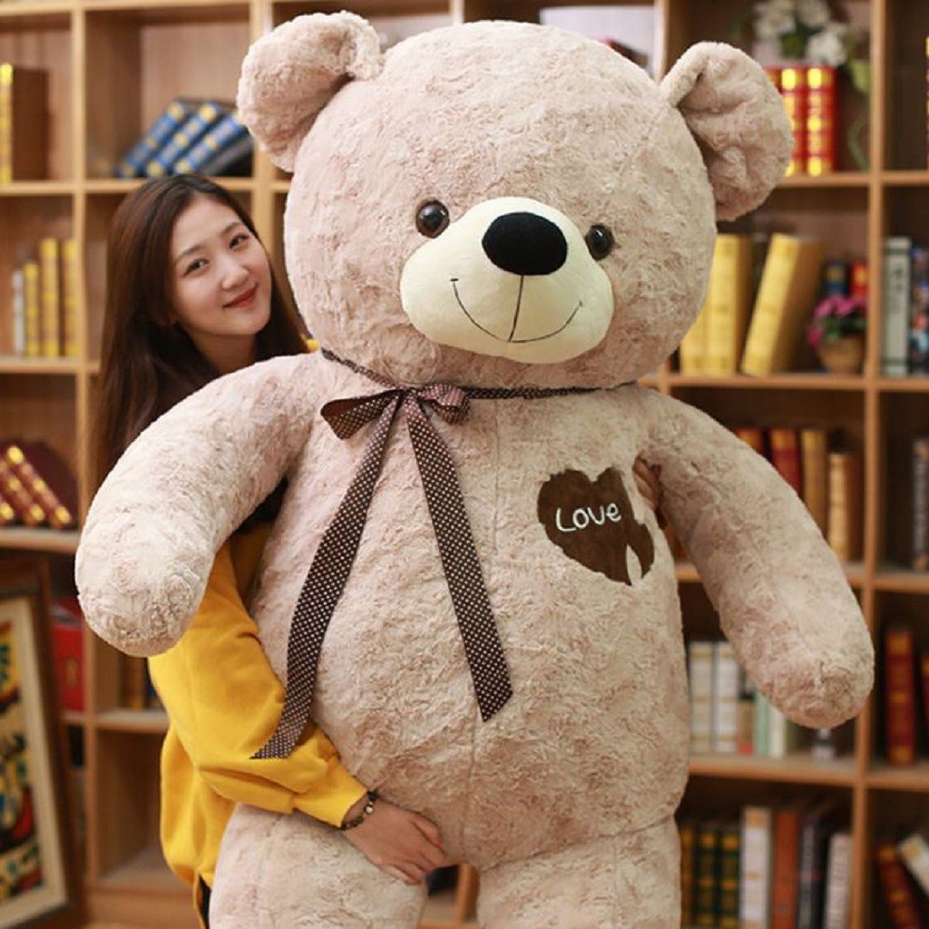 Gấu bông Teddy BiBi siêu to cỡ lớn - Đồ chơi thú nhồi bông sang trọng