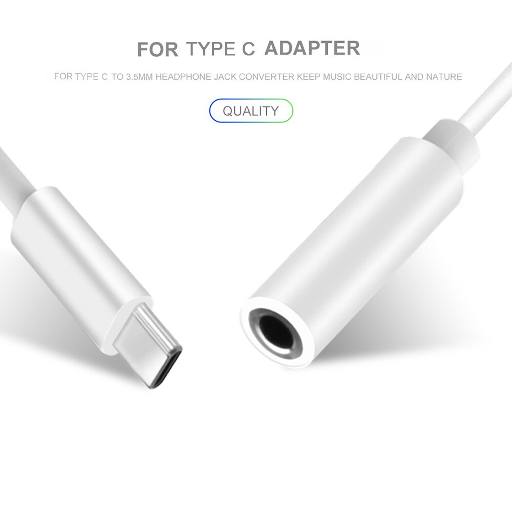 Cáp Chuyển Đổi Âm Thanh Đầu Cắm 3.5mm Cho Xiaomi Samsung Huawei P20 P30 Xiaomi