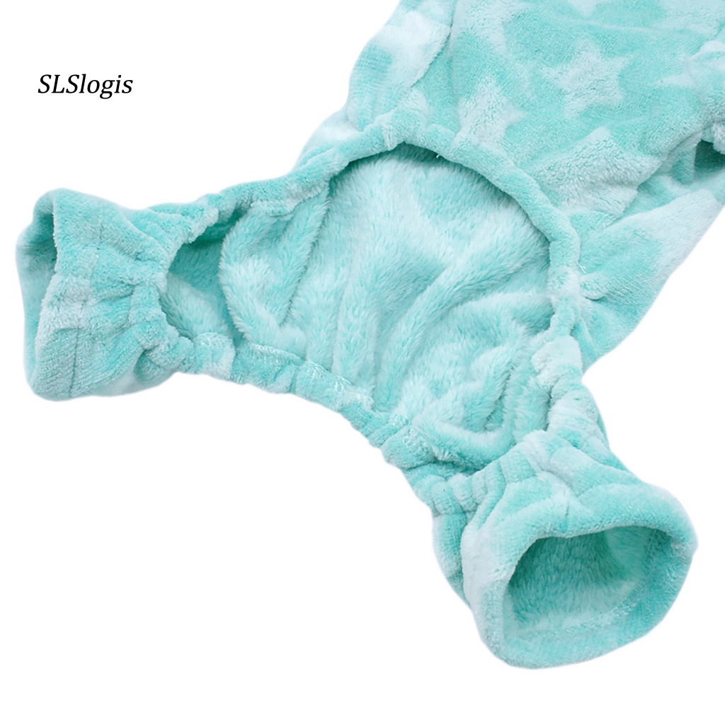 Áo Khoác Nỉ San Hô Giữ Ấm Cho Chó Cưng