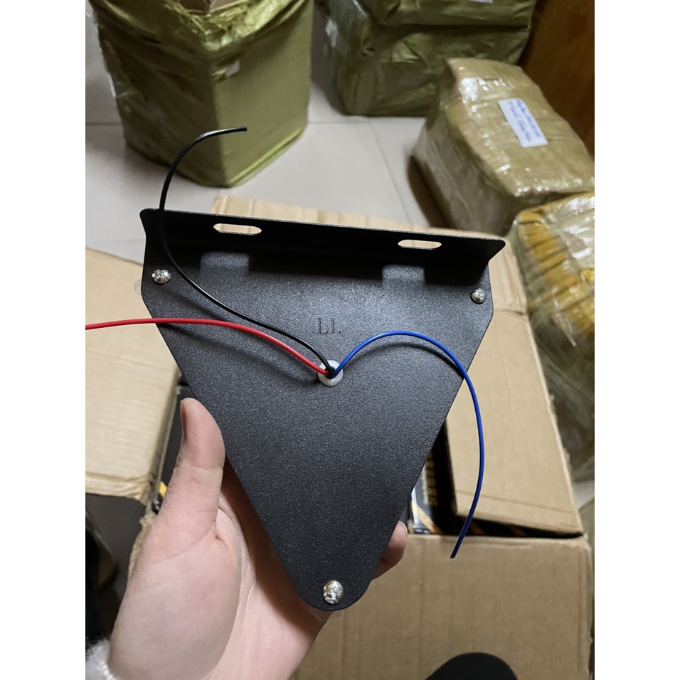 Môt đôi Đèn tam giác đèn sương mù phía sau đèn pha Đèn LED nhấp nháy dùng chung điện 12v 24v