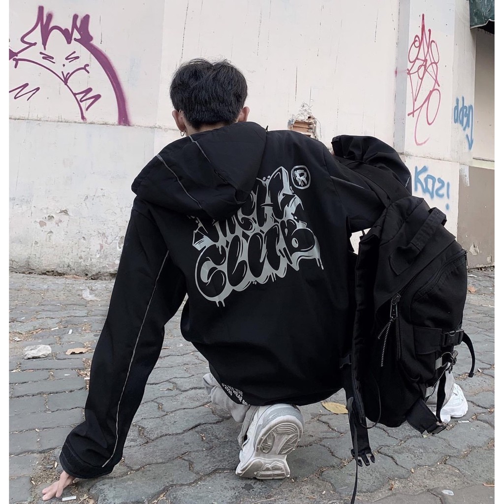 [Tặng Quà] Áo Khoác Dù Nam Nữ Unisex - Áo Khoác Jacket Bombers HIGH CLUB 2020 Siêu Hot - LP.STORE (có form rộng XL) | BigBuy360 - bigbuy360.vn