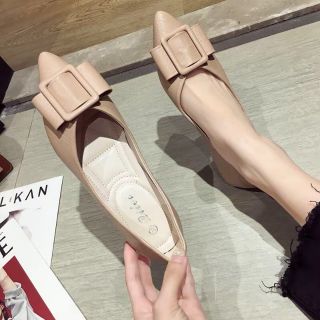 Giầy bệt đế dẻo da mềm