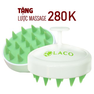 Lược gội đầu, giảm rụng tóc massage đầu laco