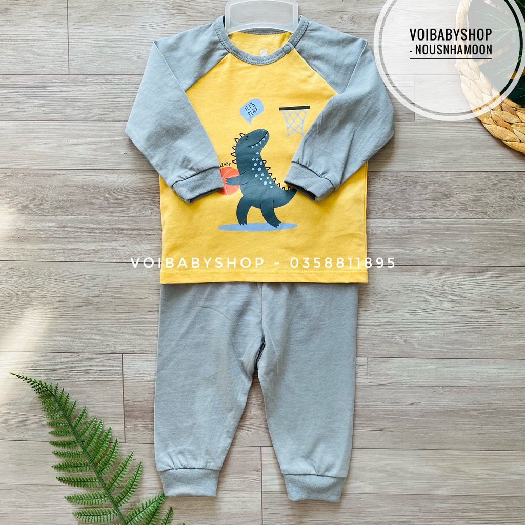 Bộ dài tay mỏng Lullaby bé trai NH451M