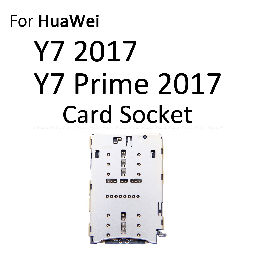Khay Đựng Thẻ Sim Điện Thoại Micro SD Cho HuaWei Y7 Prime 2018 2017