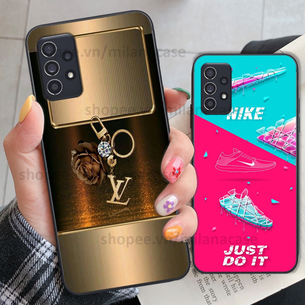 Ốp Samsung A32 / A52 / A72 in hình các thương hiệu nổi tiếng sang chảnh, đẳng cấp, cá tính
