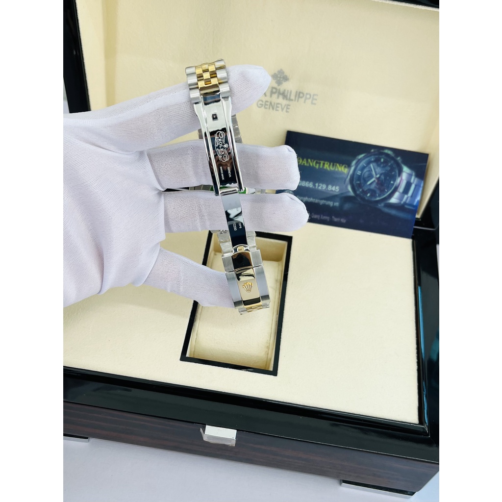 Đồng hồ Nam RolexDatejust máy nhật, Automatic ,size 40mm, Thép không rỉ đúc đặc