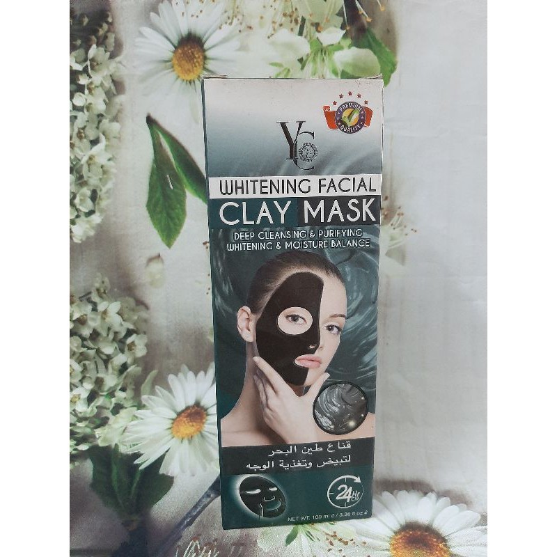 Mặt Nạ Bùn Khoáng Dưỡng Trắng Da Whitening Facial Clay Mask Thái Lan 100ml - 0514452