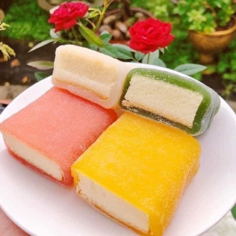 Bánh Phu Thê Bông Lan Mochi Đài Loan Mềm, Dẻo 💖Date Mới💖