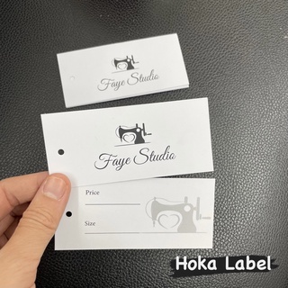 Tag mác quần áo có sẵn ( Đã đục lỗ)