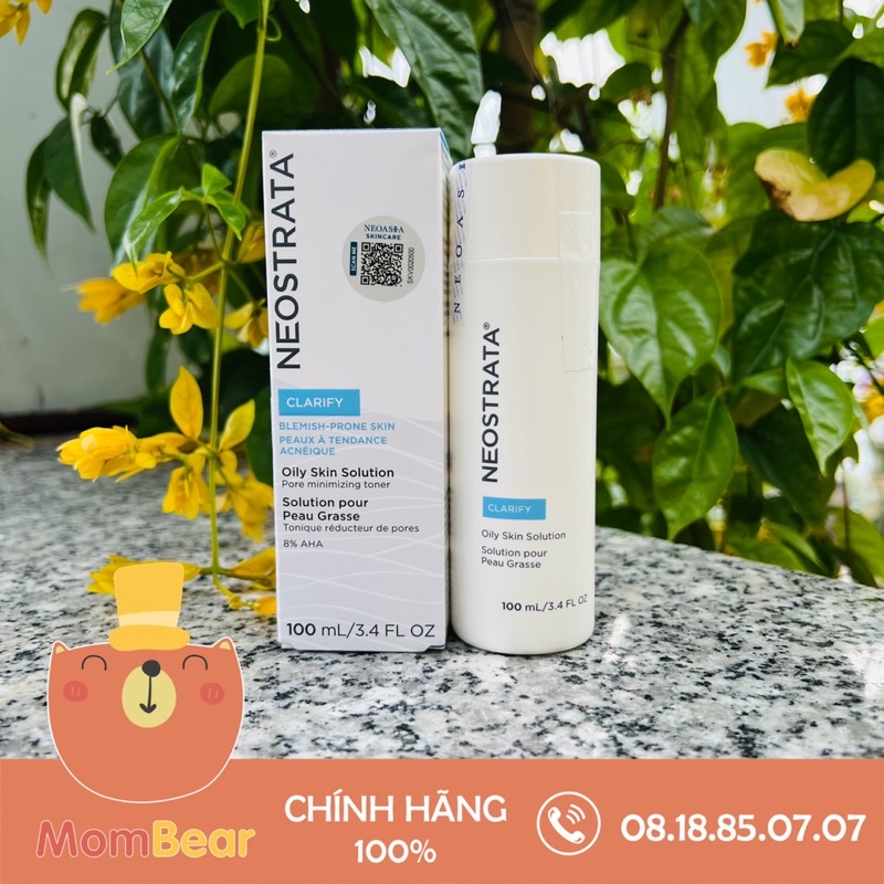 [Hàng Nhập] Tẩy da chết hóa học Neostrata Oily Skin Solution Lotion AHA 8%