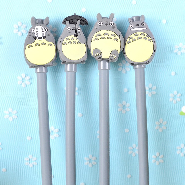 Bút nước Totoro, viết mực đen - bút gel nước mực đen   🍉Duashop🍉