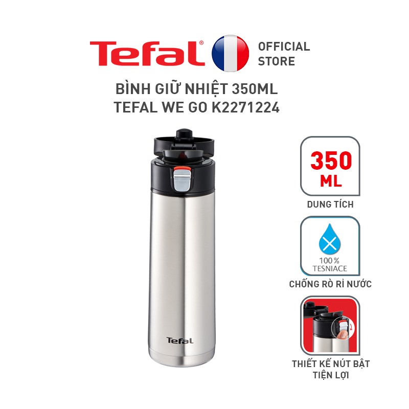 Bình giữ nhiệt Tefal We Go 350ml K2271224