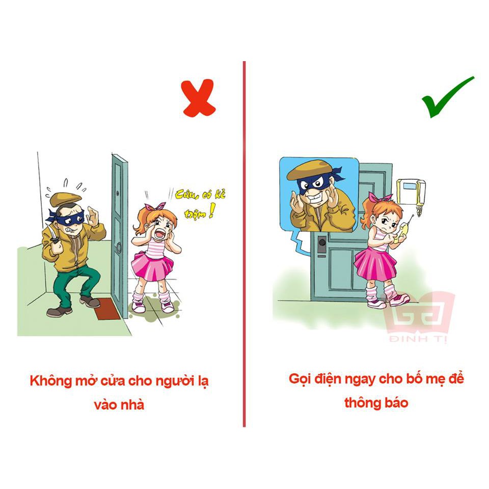 Sách - Set Bố mẹ yên tâm con an toàn (2 tập)