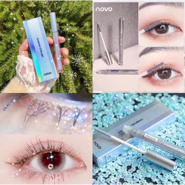 MASCARA CHUỐC MI KIM TUYẾN DIAMOND EYELASH NOVO | BigBuy360 - bigbuy360.vn