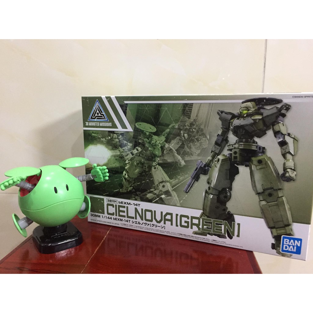 Mô hình 30MM 30 Minutes Missions bEXM- 14T Cielnova xanh lá Green (Bandai)