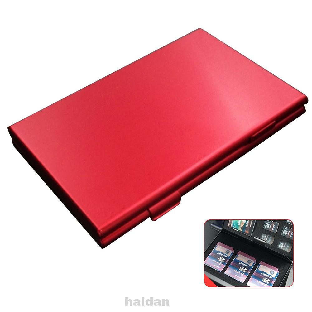 Hộp Đựng Thẻ Nhớ 12 Ngăn Bằng Hợp Kim Nhôm Cứng Chống Sốc Ốp | BigBuy360 - bigbuy360.vn