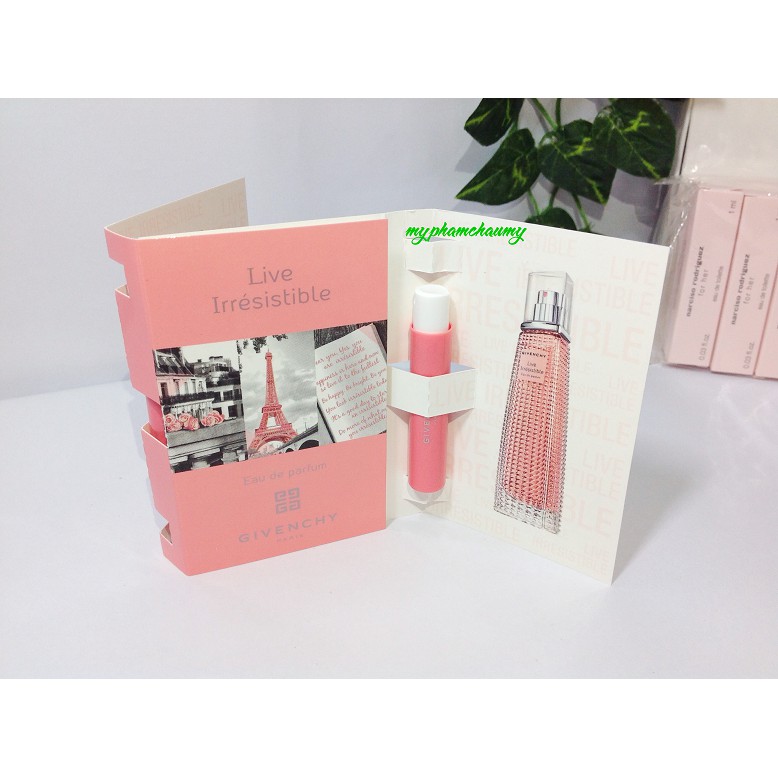 Mẫu Thử Nước Hoa Vial Nữ Givenchy Live