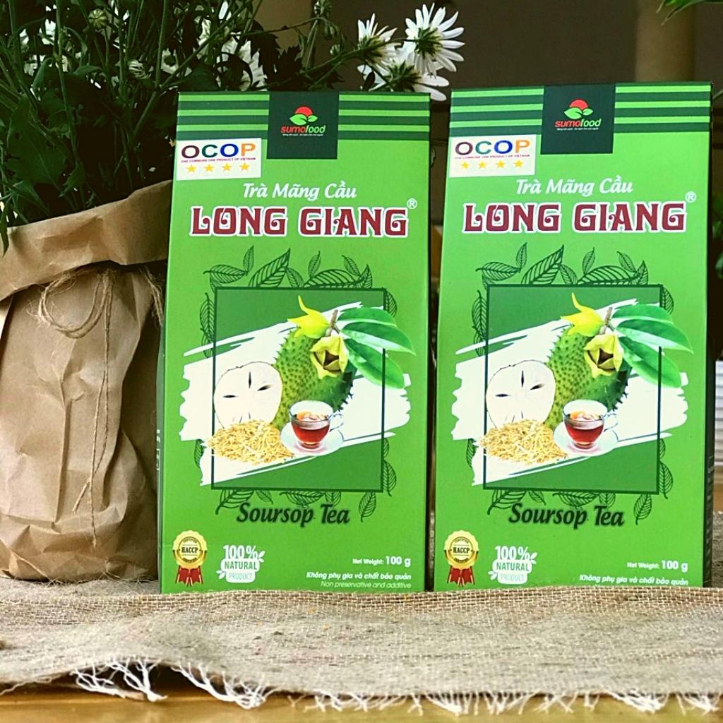 Trà mãng cầu Long Giang nguyên chất tốt cho tim mạch và giấc ngủ