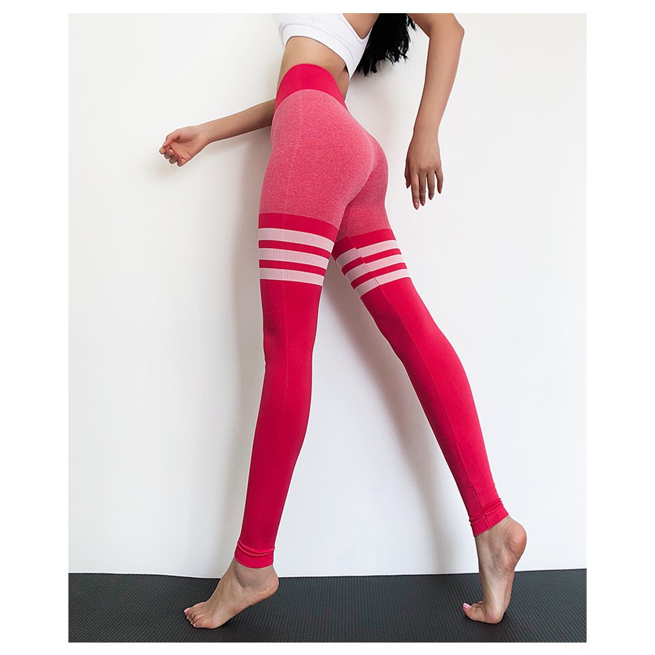 Quần legging Bomshell Tập Gym Yoga Cạp Cao Nâng Mông, Co Giãn 4 Chiều