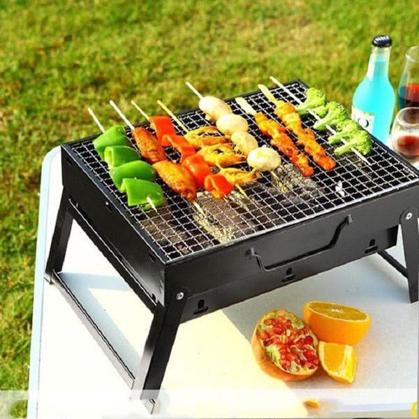 BẾP NƯỚNG THAN HOA MINI PHÚ KHANG DÙNG CHO DU LỊCH DÃ NGOẠI TIỆC BBQ NGOÀI TRỜI