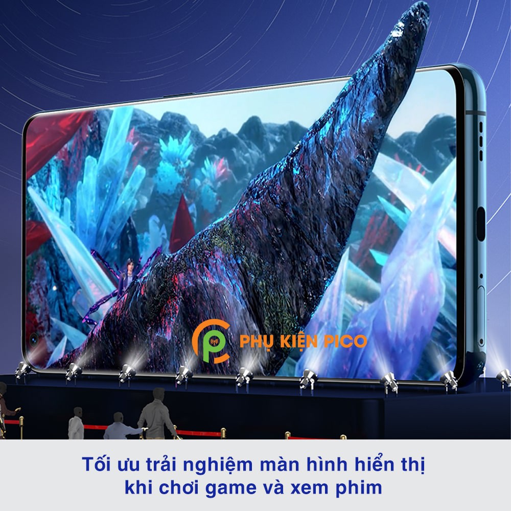 Dán màn hình Oppo Find X3 Pro full màn hình trong suốt PPF chính hãng Moxiao Xing - Dán dẻo Oppo Find X3 Pro