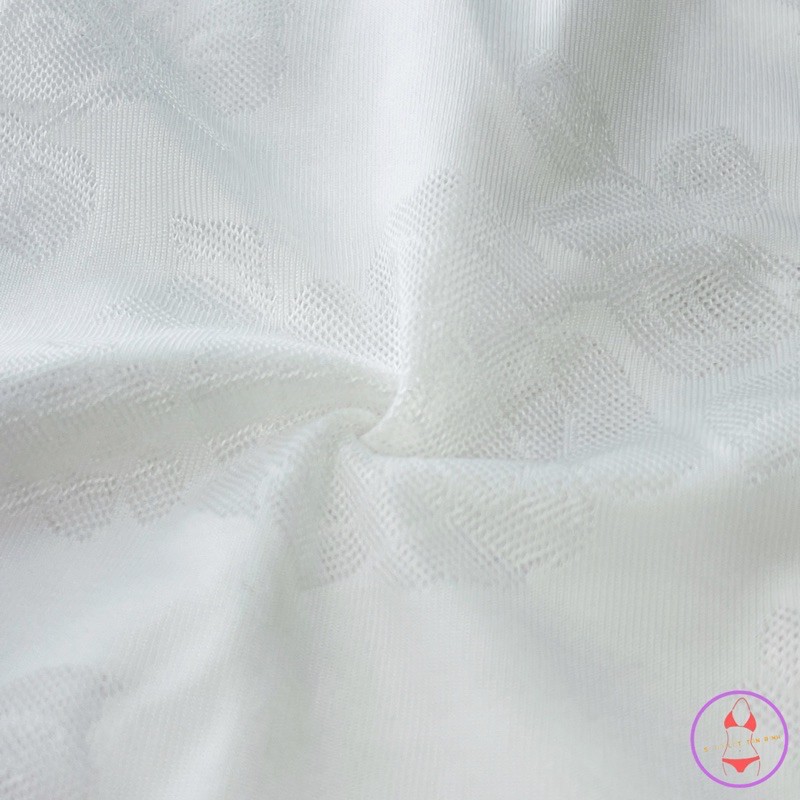 Áo lót áo lá thun lạnh cho học sinh loại dài co giãn thoải mái phối hoa văn size&lt;55kg