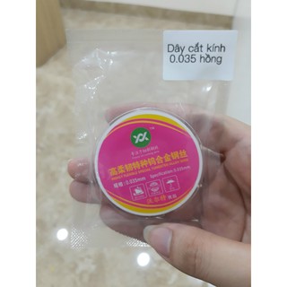 Dây cắt kính 0.035 hồng siêu dai, bền, rẻ