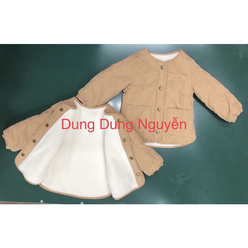 Áo khoác lông bé gái hàng B vnxk
