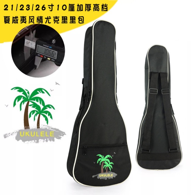 BAO ĐỰNG ĐÀN UKULELE 3 LỚP 2 QUAI ĐEO