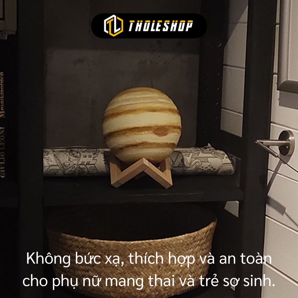 Đèn Ngủ - Máy Xông Tinh Dầu Mặt Trăng Thay Thế Đèn Ngủ, Phun Sương Tạo Độ Ẩm Có Đế 9567