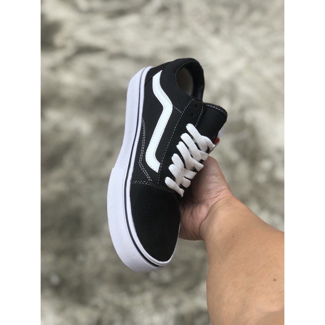 (Video cận cảnh) Giày thể thao Sneaker VNS oldskool đen trắng