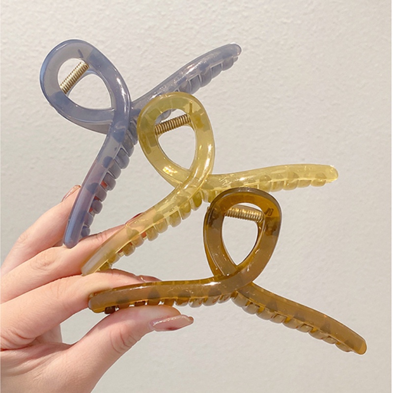 Kẹp Tóc Hình Cá Mập Thiết Kế Mới Thời Trang Theo Phong Cách Hàn Quốc Dành Cho Nữ