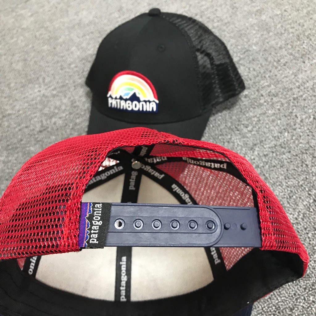 Patagonia Trucker Hat/Trad Cap Rainbow Bata Leisure Outdoor Sunscreen Truck Driver Baseball Cap