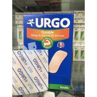 Băng cá nhân urgo độ dính cao
