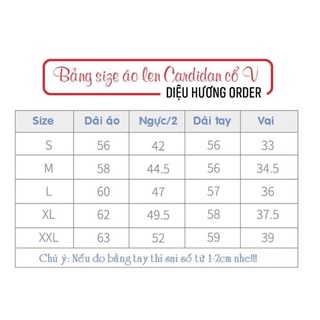 ÁO KHOÁC LEN MỎNG CARDIGANT