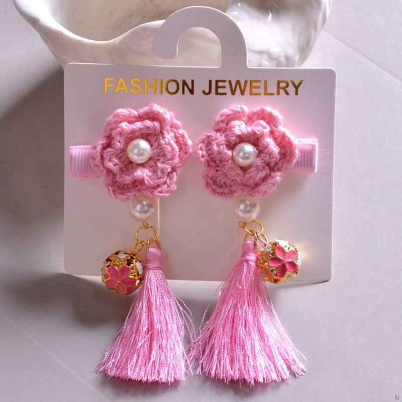 Cute Chinese Style Fringed Hair Accessories for Girls