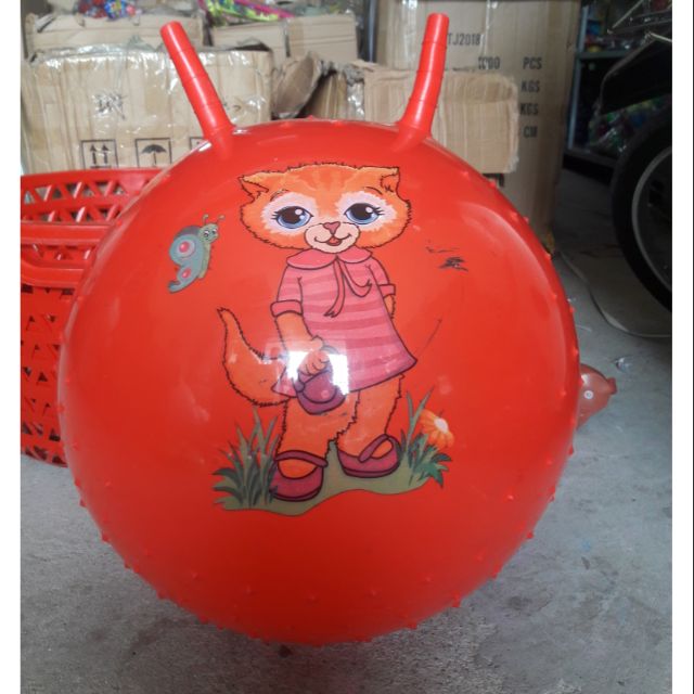 Bóng tập vận động  có tay cầm cỡ lớn cho bé