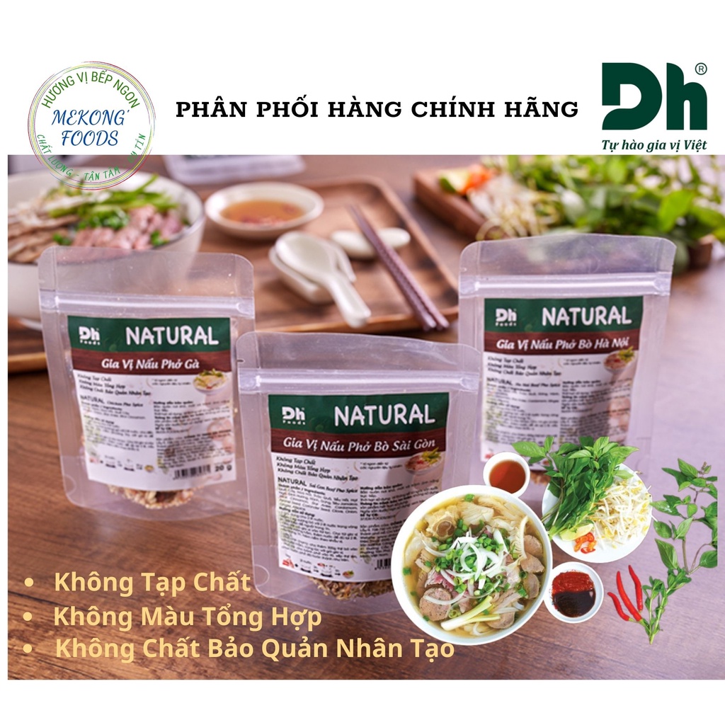 ComBo 3 Gói Gia Vị Nấu Phở NATURAL