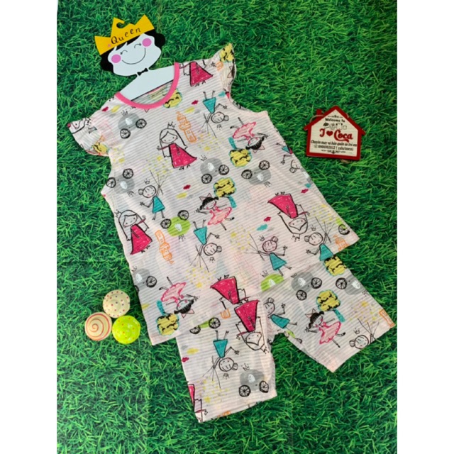 Bộ thun cotton cho bé