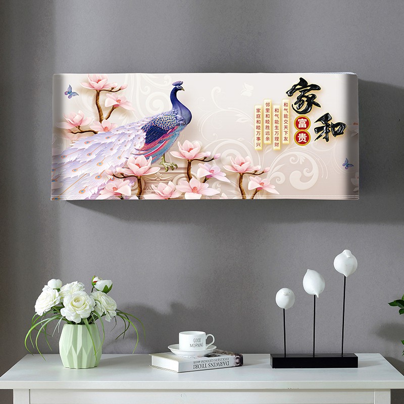 Vỏ bọc điều hòa treo tường chống bụi bằng vải cao cấp dễ dàng tháo rời và giặt sạch