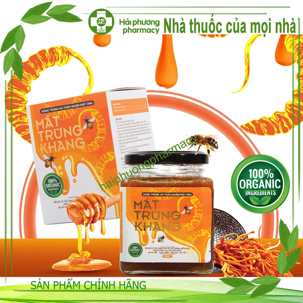 Thảo Trùng Hoa - Đông Trùng Hạ Thảo hữu cơ- bồi bổ cơ thể