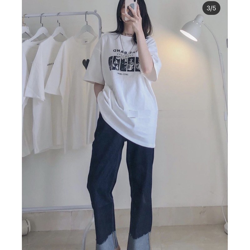 Áo Thun The Band 1986 PEONYB Unisex [FREESHIP]  Phông form rộng tay lỡ in hình vintage, 3158 kiểu cá tính đẹp Ulzzang