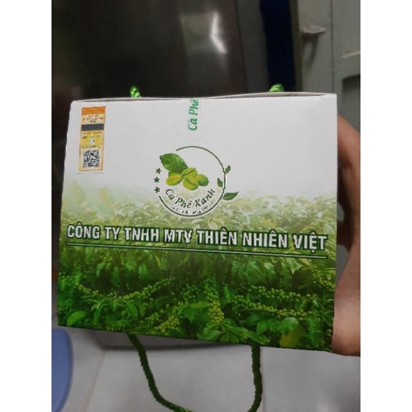 Cà Phê Xanh Thiên Nhiên Việt Kháng Mỡ - Chính Hãng