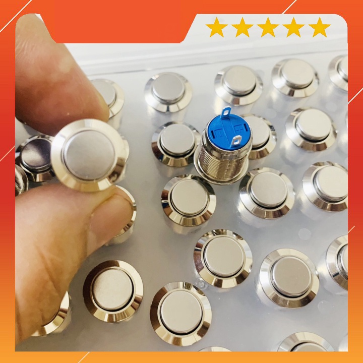 Nút nhấn chống nước 12mm ( nhấn nhả ) - 1688s.vn