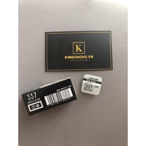 Hộp 1 Viên Maxell SR416SW 337 416 Nhật